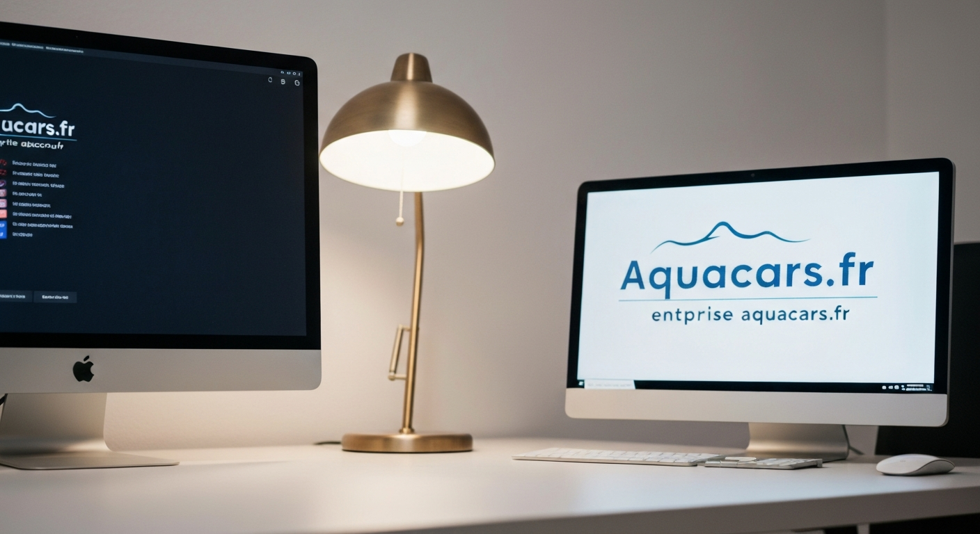 Un garage automobile présentant plusieurs véhicules équipés de plaques personnalisées, illustrant la diversité des options.