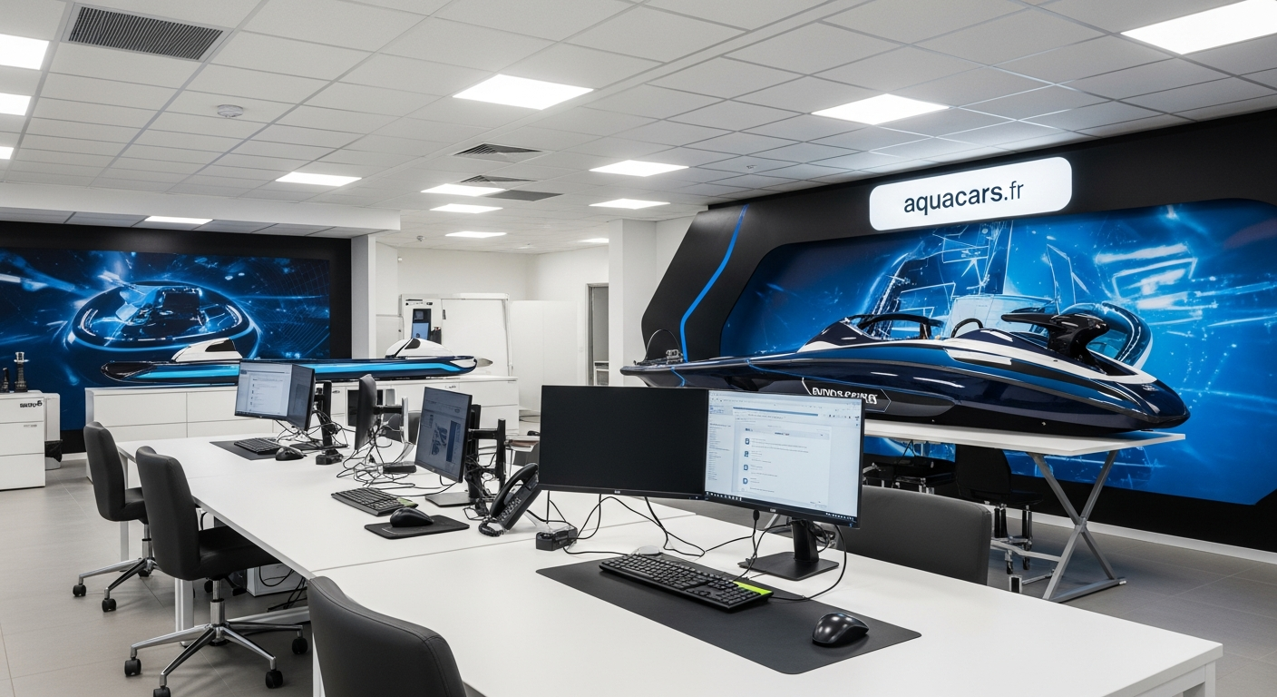 Gros plan sur une plaque d'immatriculation personnalisée avec le logo d'une entreprise, soulignant son usage professionnel pour la visibilité.