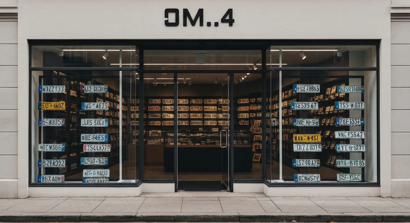 Où acheter des plaques d'immatriculation personnalisées